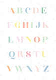 Namensposter-Set Alphabet - Juniageschenke
