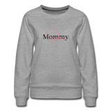 Sweatshirt "Mommy" mit Namen in rosa - Juniageschenke