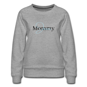 Sweatshirt "Mommy" mit Namen in mint - Juniageschenke