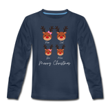 Weihnachts-Sweatshirt für Teens "Rentierfamilie" - Juniageschenke