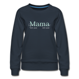 Sweatshirt "Mama" Geschwister und Geburtsjahr - Juniageschenke
